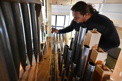 V kostele svatého Václava ve Zvoli na Žďársku skončila obnova varhan z roku 1799