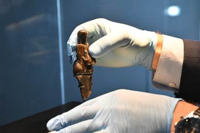 Věstonická venuše bude v Brně k vidění ze všech stran, našli ji před 100 lety