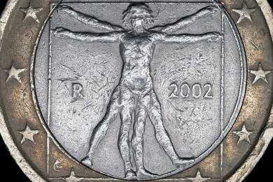 Italská veřejnoprávní televize čelí kritice za upraveného Vitruviánského muže