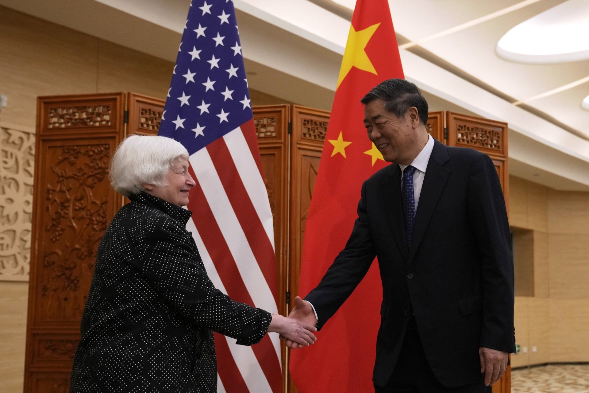  Čína USA hospodářství obchod diplomacie Yellenová 
