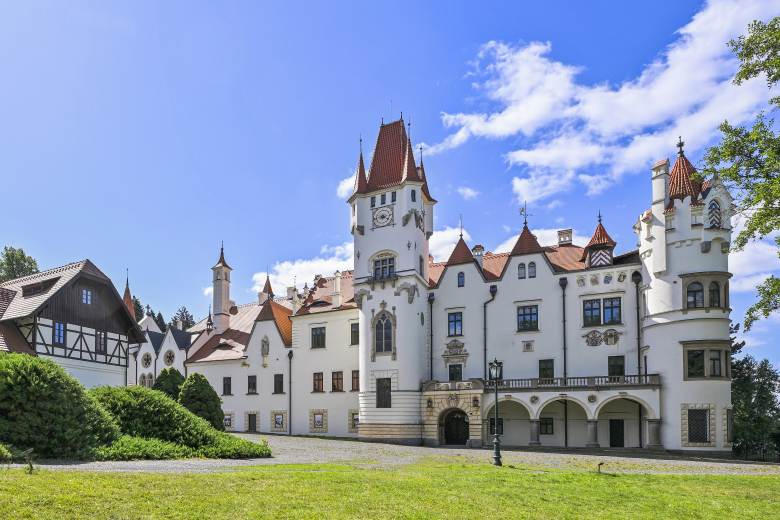 Romantický zámek Žinkovy na Plzeňsku nabízí dva nové prohlídkové okruhy