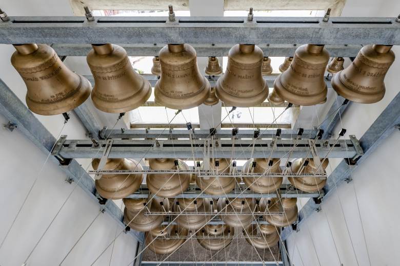 V Hradci Králové zazněl první koncert na nové zvonohře V Hradci Králové zazněl první koncert na nové zvonohře