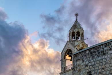 Vánoční oslavy v Betlémě druhým rokem za sebou ovlivnila válka v Pásmu Gazy