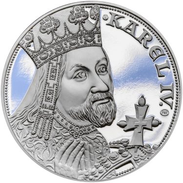 Náhled Averzní strany - 2018 - Proof - Karel IV - 10 dukát Ag