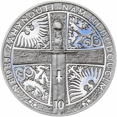 Náhled Reverzní strany - 2025 - Proof - Svatováclavské dukáty - 10 dukát Ag