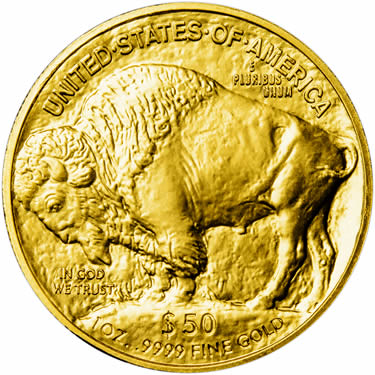 Náhled Reverzní strany - 1 OZ American Buffalo Gold Unc.
