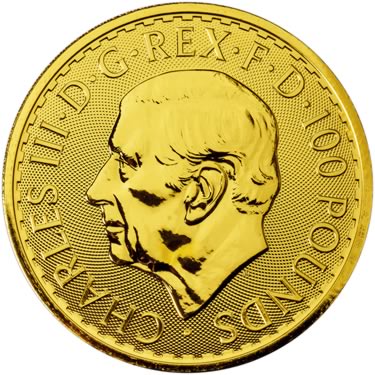 Náhled Averzní strany - Britannia 1 Oz Gold