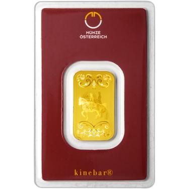 Náhled Averzní strany - Münze Österreich 10 gramů - Investiční zlatý slitek