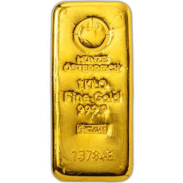 Náhled Averzní strany - Münze Österreich 1000 gramů - Investiční zlatý slitek