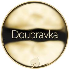 Jméno Doubravka - líc