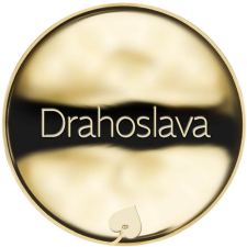 Jméno Drahoslava - líc
