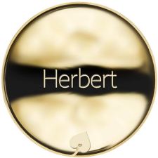 Jméno Herbert - líc