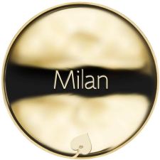 Jméno Milan - líc